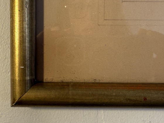 Image 1 of Large Antique 1750s Framed Print – Richmond Hill, Surrey – Sayer & Overton