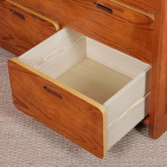 Image 1 of Commode Vintage En Pin Des Années 1980