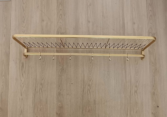 Image 1 of Large Fifties String Coat Rack