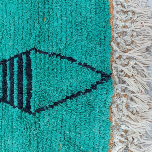 Tapis marocain ambachtelijk en laine 200cmx100cm