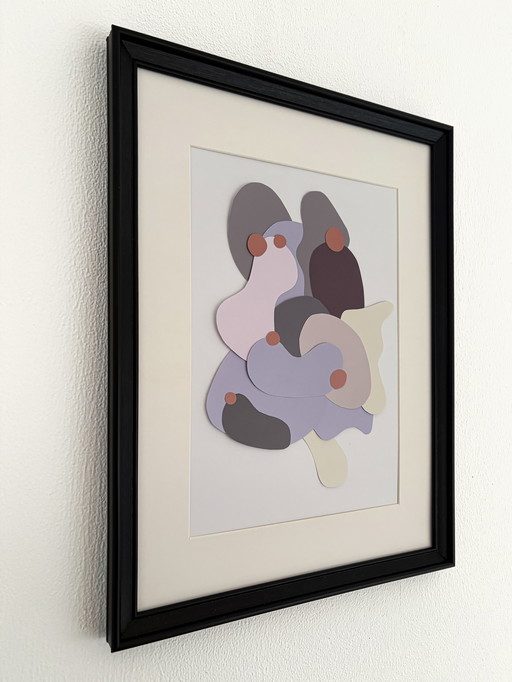 “In Gentle Company “ (Abstract paper relief, 2026)