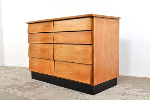 Cómoda vintage de madera de haya, años 50