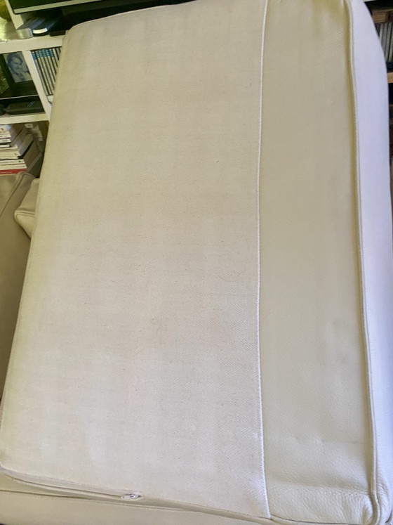 Image 1 of Coppia di chaise longue modello LC3 in pelle color gesso - vintage italiane - ottime condizioni
