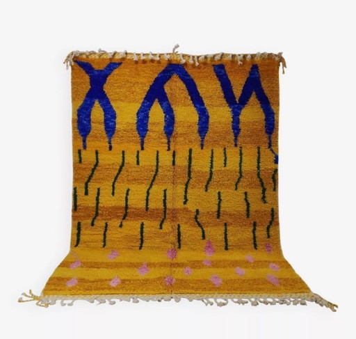 Tapis berbère en laine fait main 300X200 cm