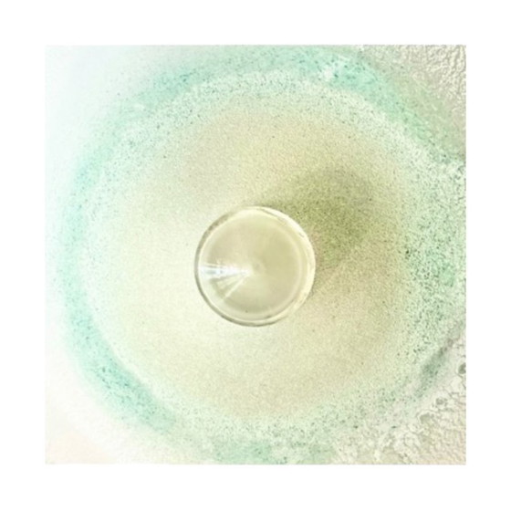 Image 1 of Lampada da parete vintage soffiata a mano, anni '80