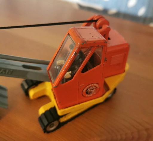 Rare Vintage Excavator Corgi Major Toys 1128