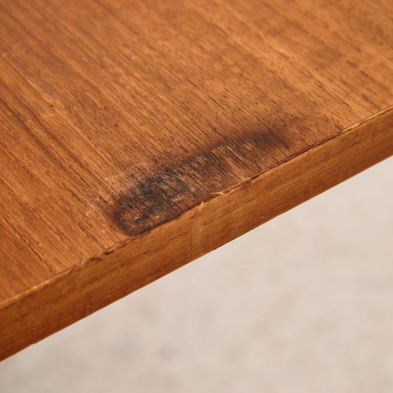 Image 1 of Juego de comedor MK11690 de teca de Hans Olsen para Frem Røjle. Juego de 5