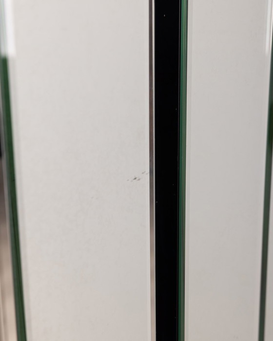 Image 1 of Coppia di appendiabiti da parete con specchi vintage del design italiano degli anni '70