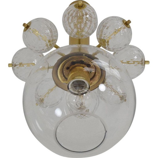 Vintage suspension lamp by Kamenicky Senov 1970s
