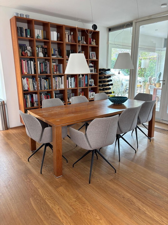 Jan des Bouvrie Gelderland table en bois de cerisier, Tables de salle à manger, MDF, Marron (photo 3 sur 5)