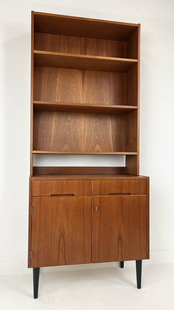 Librerie vintage svedesi in impiallacciatura di teak – Legno (photo 15 of 15)