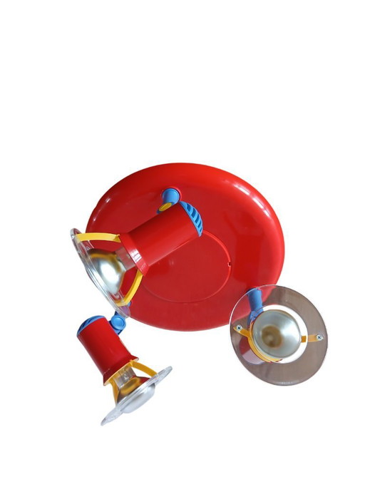 Deckenstrahler – Memphis-Milano-Stil – Postmoderne – 80er Jahre