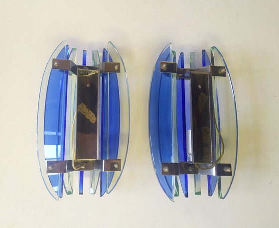 Image 1 of Wall lights VECA, Milano, set of two, 1970.