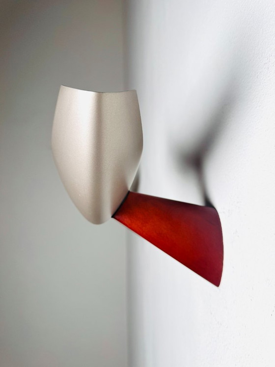 'Servul' Uplighter Wall Lamps by Josep Lluís Cà for Arteluce, Italy 1990s – Wall lights, Wood (photo 3 of 7)