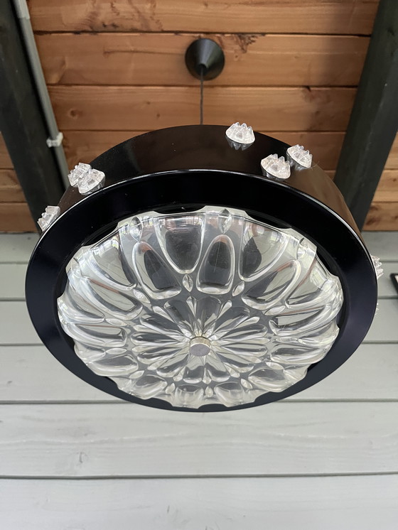 Image 1 of Black Mid - Century Pendant Lamp