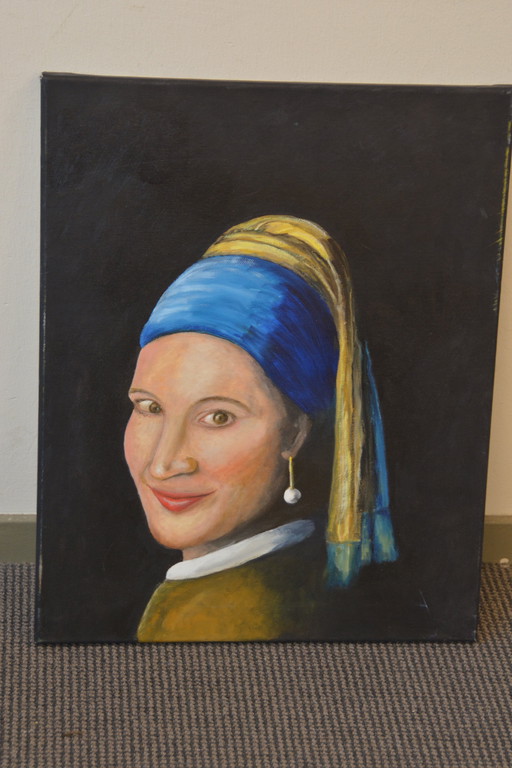 Oil painting by painter Joop Serno 2015