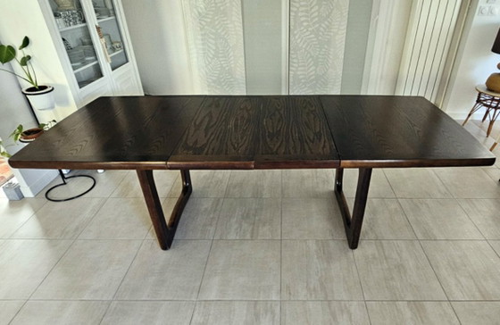 Image 1 of Large extendable vintage dining table 155–235 cm – 1970s design