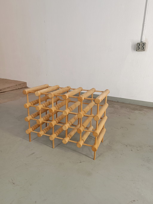 Vintage Richard Nissen voor Langaa wijnrek 