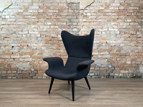 Moroso Longwave Armchair – Anthracite | Diesel Creative Team – Textile, Wood (photo 3 of 16)