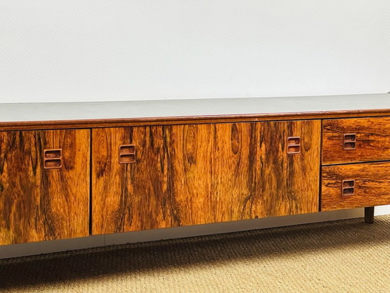 Image 1 of Niedriges skandinavisches Sideboard aus Palisanderholz, 1960