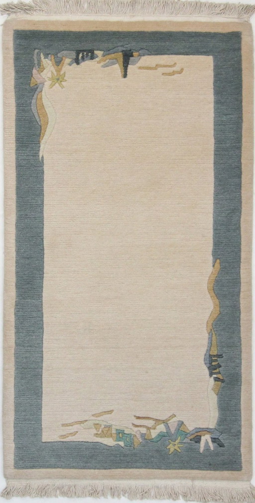Modern design Nepal vloerkleed 140 x 70 cm