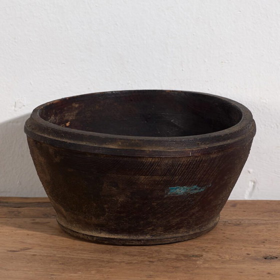 Bol ancien à patine foncée (c.1900) #37 (photo 32 of 36)