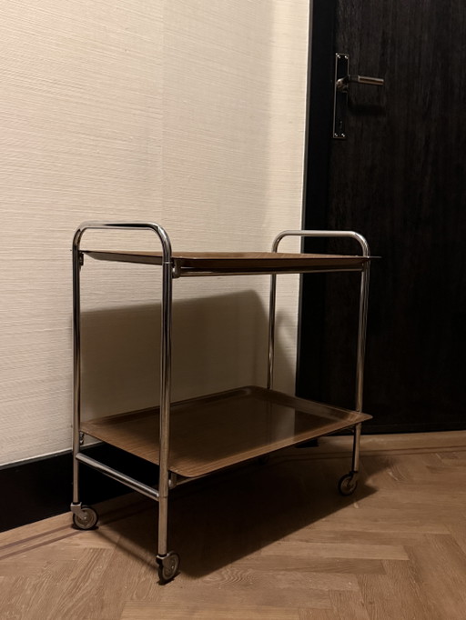 Mid Century Bar Trolley (Foldable)