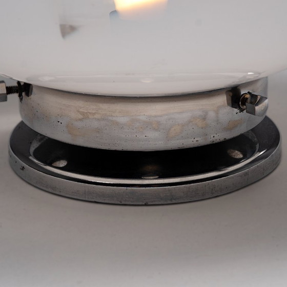 Image 1 of 1x Large Sculptural Italian Murano Glass Table Lamp