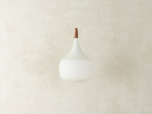 Plafonnier des années 1960 par Uno & Östen Kristiansson, Hauteur 40 cm