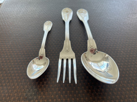 Image 1 of Posate Christofle placcate in argento