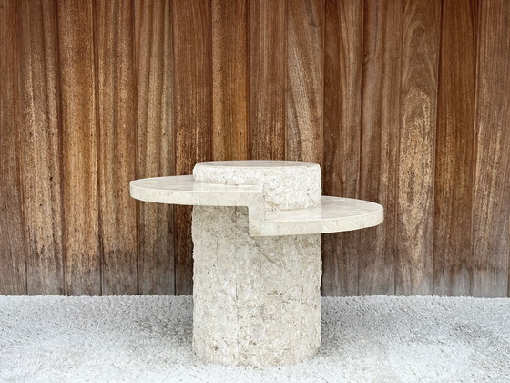 Image 1 of Tavolino da caffè vintage in mactanstone, circa anni '80