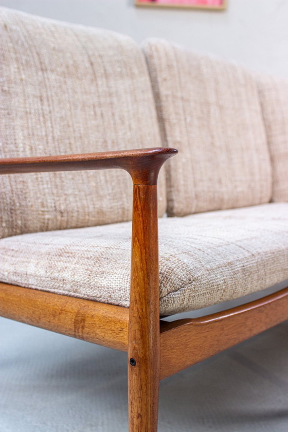 Image 1 of Vintage Teak Sofa Couch Svend Age Eriksen Glostrup Mid Century