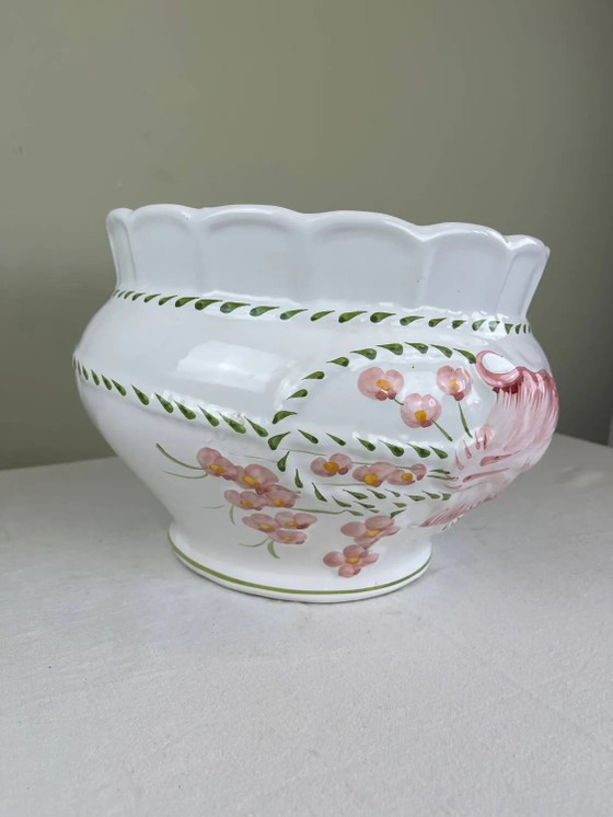 Grande vaso per piante in ceramica – Vasi per piante, Porcelain, Art Nouveau (photo 4 of 9)
