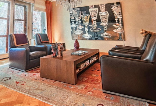 Fauteuils en cuir Maxalto Antonio Citterio