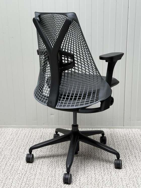 Herman Miller Sayl Bureaustoel – Bureaustoelen, Plastic, Skai (photo 3 of 6)