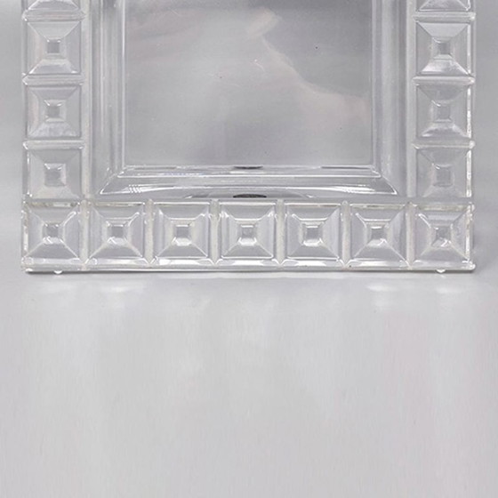 1960s Mid-Century Modern Rosenthal Heavy Crystal Picture Frame (photo 6 of 8)