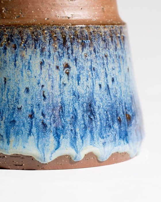 Image 1 of Michael Andersen & Søn Bornholm Studio Ceramic Vase Denmark 60s Sculptural