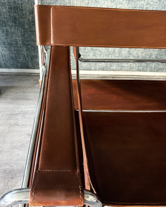 Image 1 of Vintage Wassily-stoel van Marcel Breuer voor Fasem