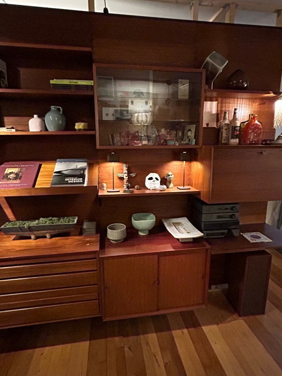 Image 1 of Armario de pared Poul Cadovius Madera de teca, sistema CADO