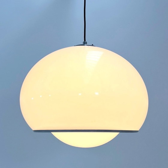 Image 1 of Suspension White Bud par Studio 6G pour Guzzini, années 1970