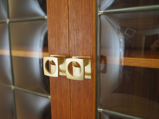 Librería de chapa de teca con estantes ajustables, diseño danés moderno, años 70 – Wood (photo 9 of 17)
