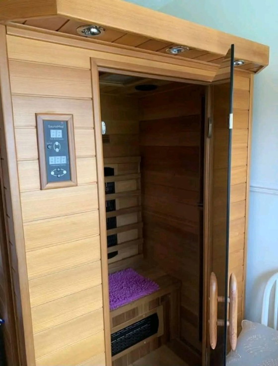 Image 1 of SAUNA elettrica a infrarossi in legno