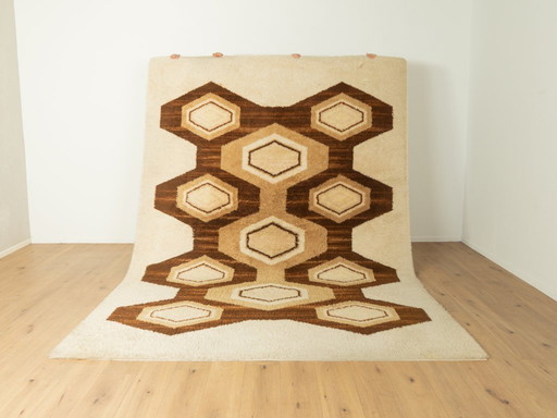 Vloerkleed in Space Age-stijl uit de jaren 70, Nordmark Union, 250 x 350 cm