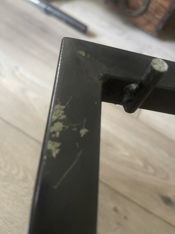 Image 1 of Vintage Brutalist Palladiana Coffee Table – 1970s – Onyx, Verde Antico & Travertine