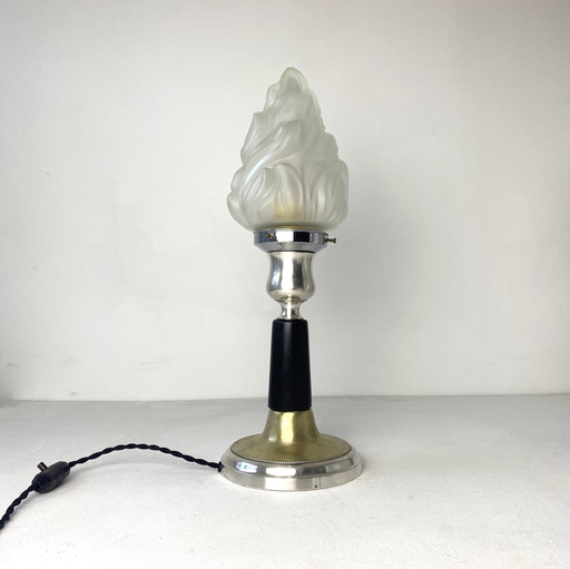 Antike Art-Deco Vintage Stehlampe