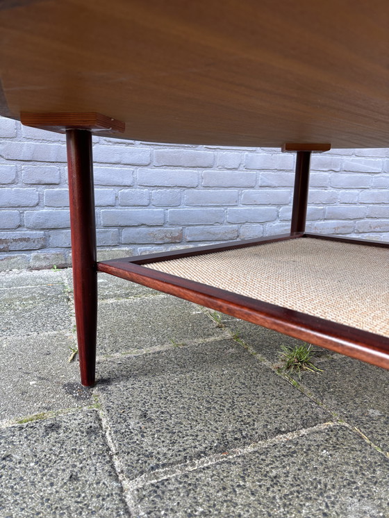 Image 1 of Table basse vintage danoise en bois de rose 1960's