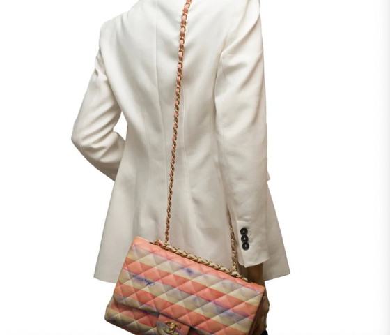 Image 1 of Sac CHANEL Timeless/Classique en Cuir Multicolore - 101723