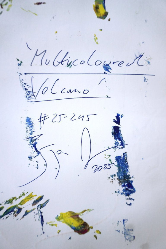 Image 1 of Jürgen Angeler - Multicolored Volcano