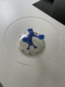 Assiette à gâteau Alessi Mattia di Rosa Running Man