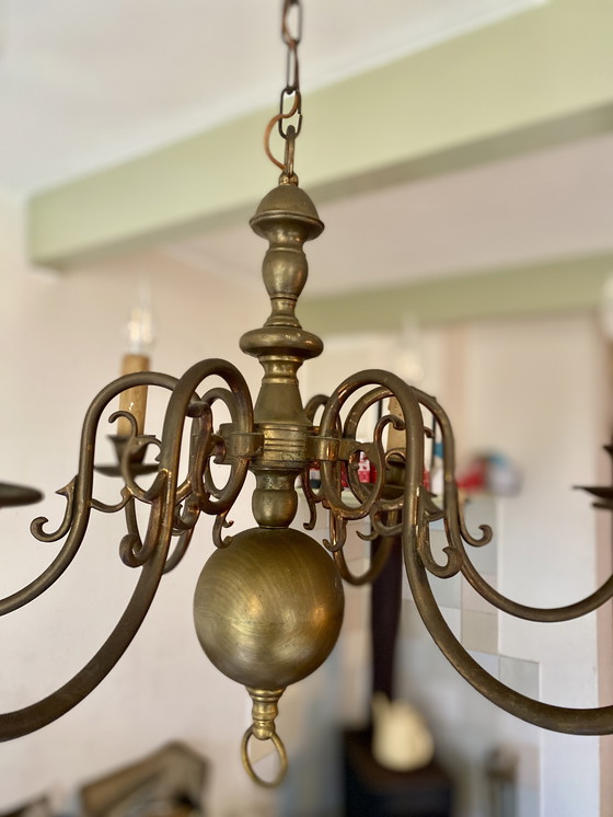 Image 1 of Vintage Kroonluchter- Oud Hollands